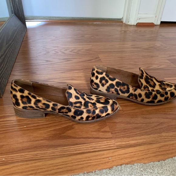 The Frances Loafer in Leopard Calf Hair Madewell size 7 sold out - Picture 4 of 9